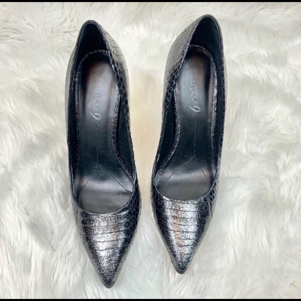Nordstrom Boutique 9 Heals Black Shoes